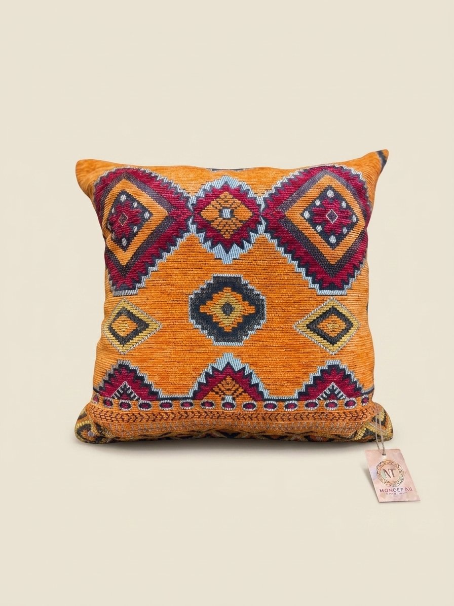 Atlas Motif Kilim Cushion