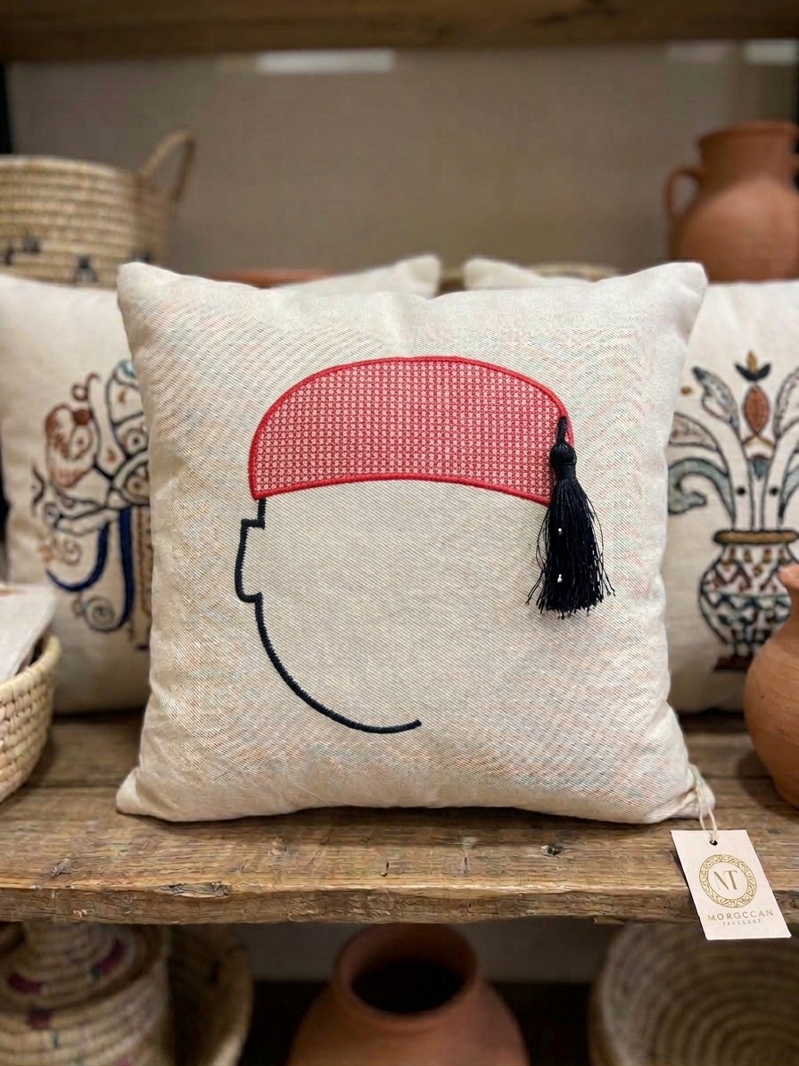 Monochrome Expression Pillow - Image 2