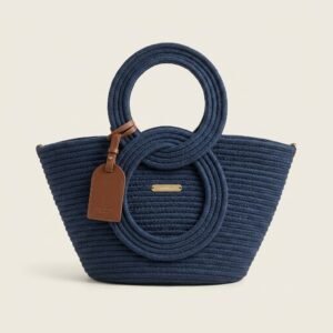 Marrakech Circle Basket Bag – Warm, organic, and rooted in handcrafted luxury.