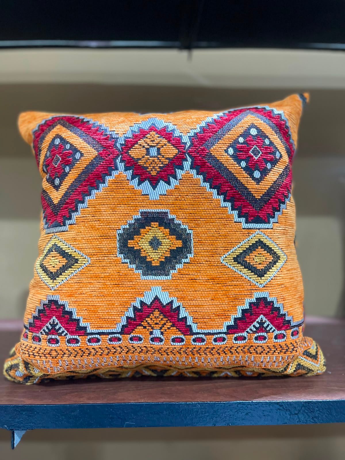 Atlas Motif Kilim Cushion - Image 2